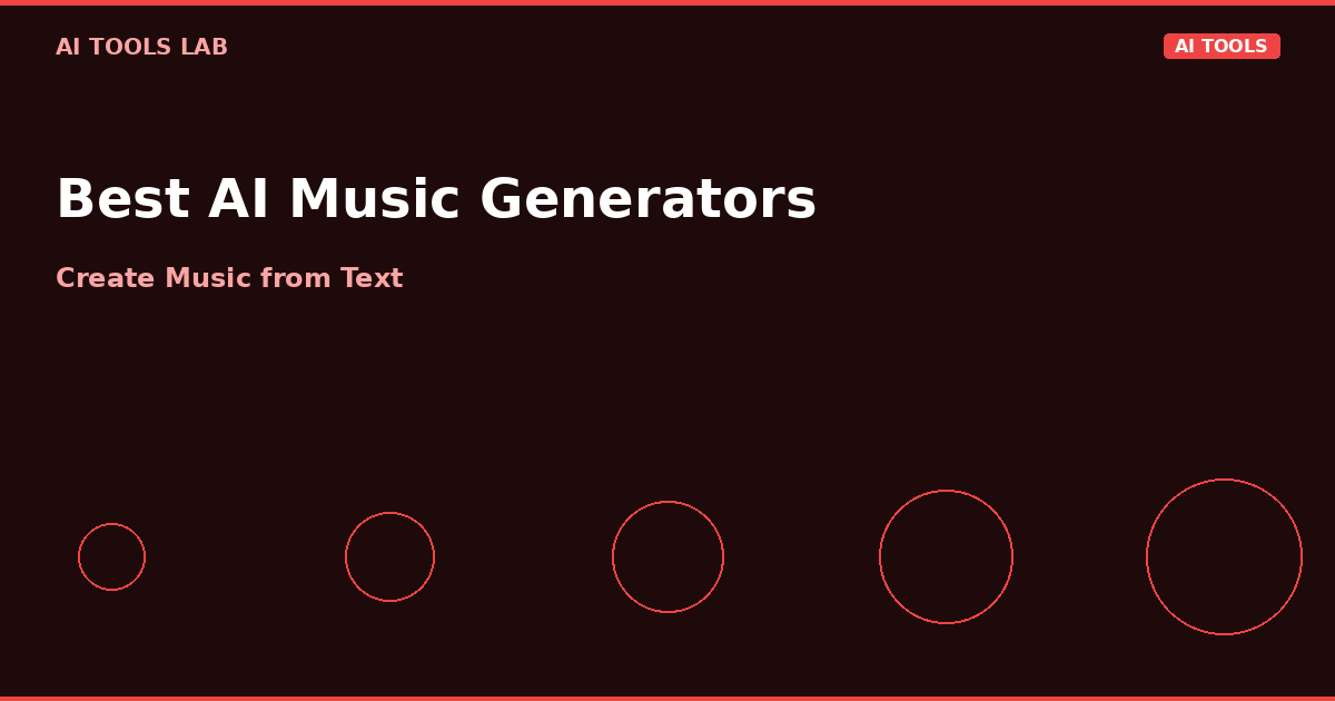 best ai music generators 2026