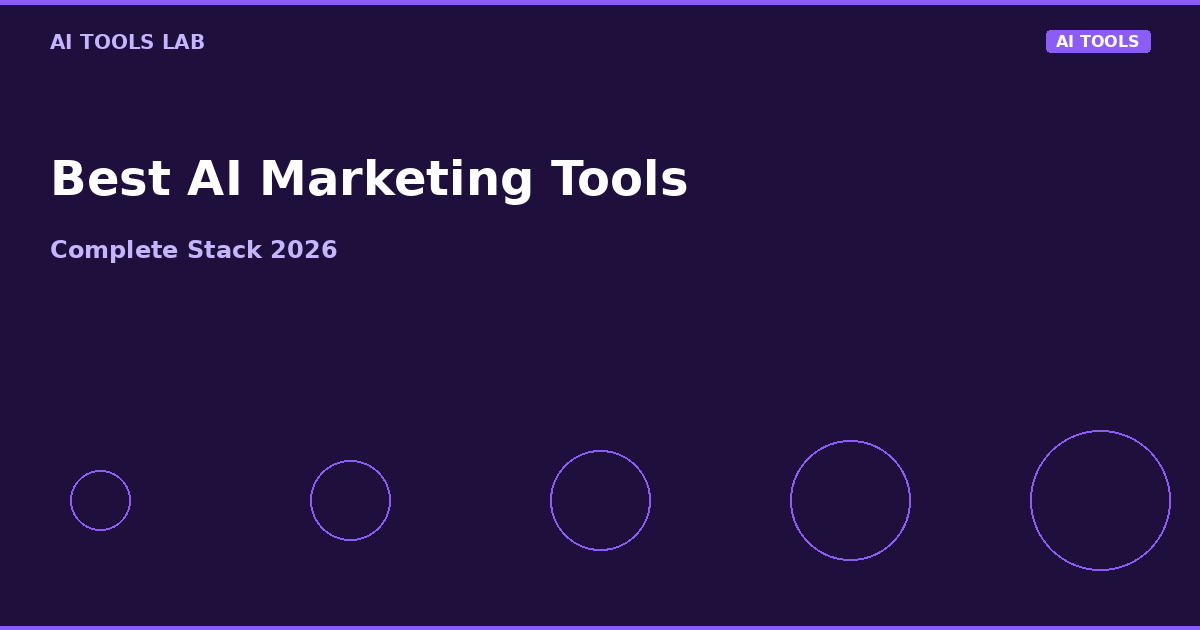 best ai tools for marketing 2026