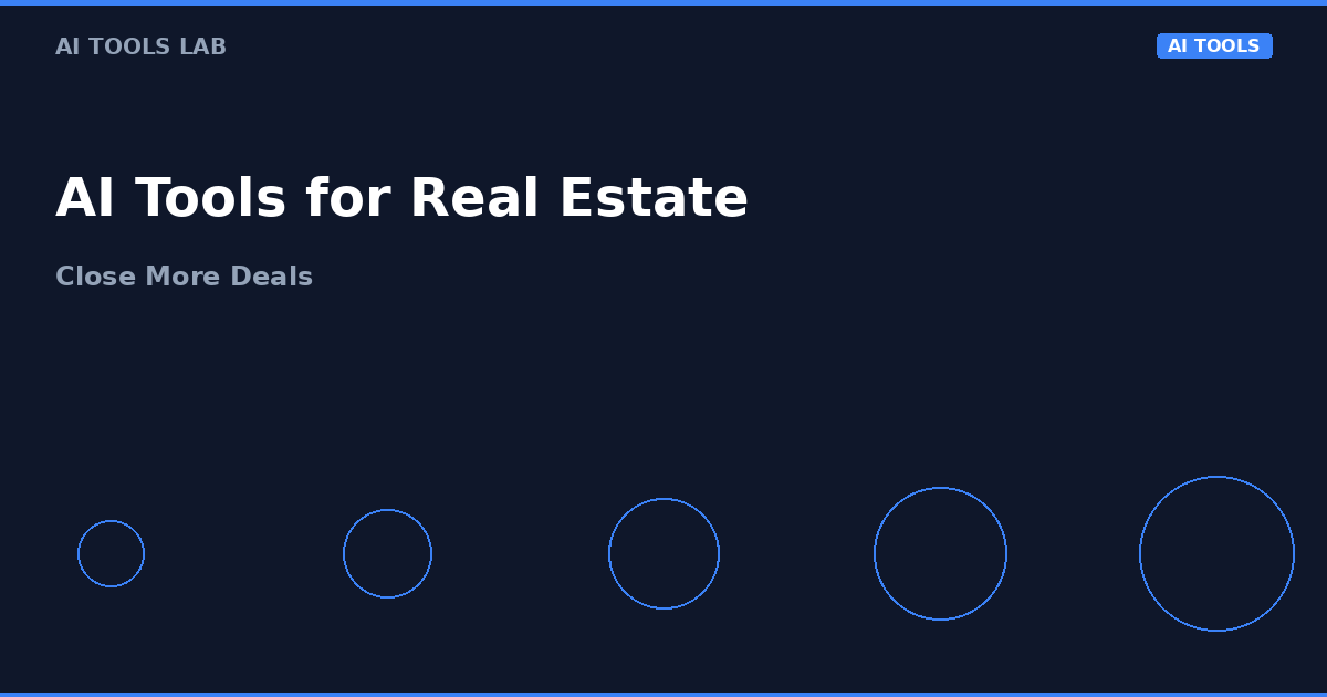 best ai tools for real estate 2026