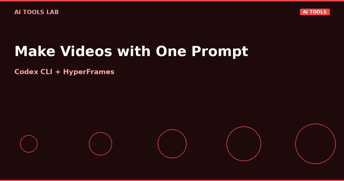 codex hyperframes auto video editing 2026