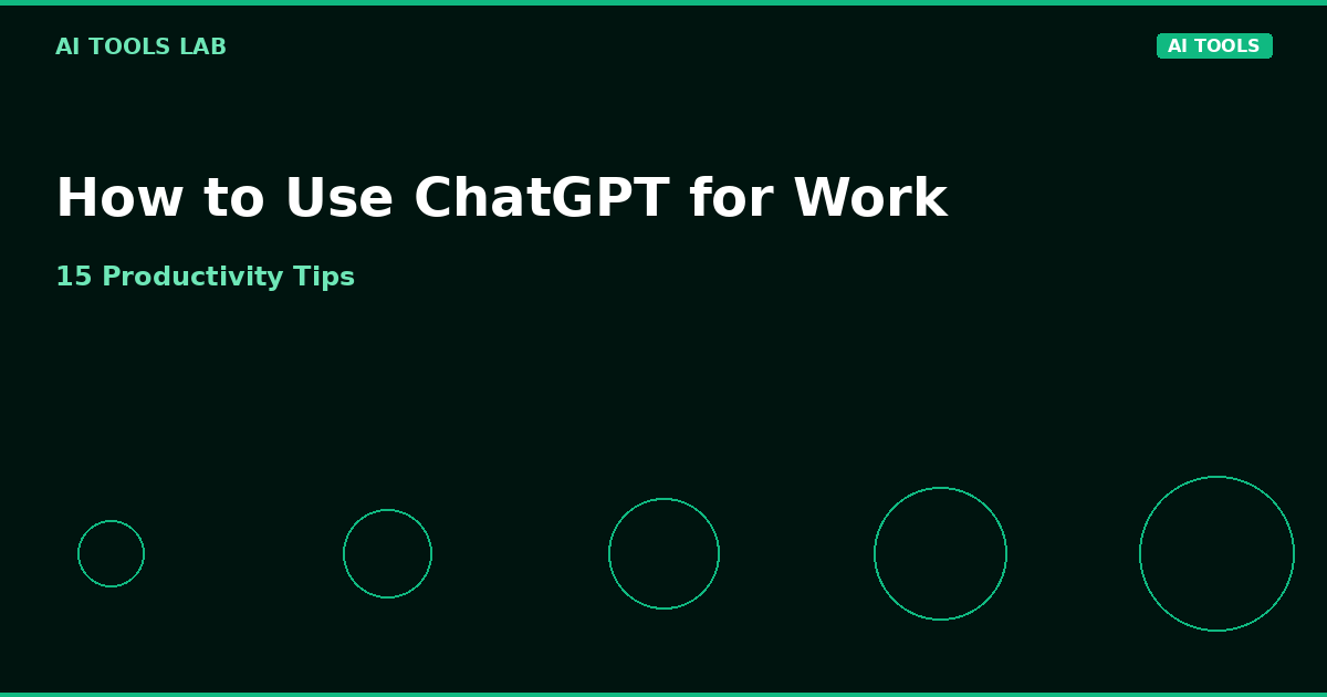 how to use chatgpt for work 2026